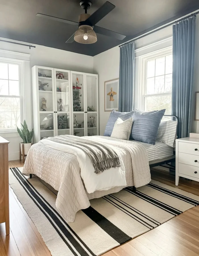 Boy’s bedroom curtains